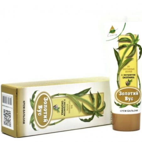 CALISIA GOLD maść ze złotym wąsem (na bóle) 75ml ELIXIR CALISIA GOLD maść ze złotym wąsem (na bóle) 75ml ELIXIR