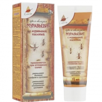 MURAVIT maść z kwasem mrówkowym (na bóle reumatyczne) 75ml ELIXIR