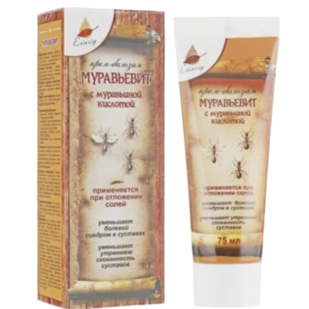 MURAVIT maść z kwasem mrówkowym (na bóle reumatyczne) 75ml ELIXIR