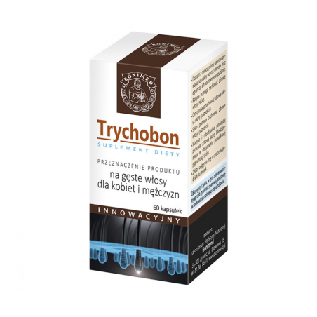 TRYCHOBON (gęste włosy) Bonimed 60 kapsułek TRYCHOBON (gęste włosy) Bonimed 60 kapsułek