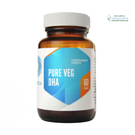 PURE VEG DHA Hepatica 60 sztuk
