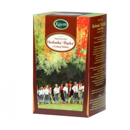 Herbata ŚLĄSKA w fixie Kawon 20 saszetek