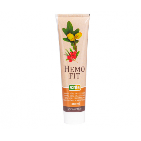 HEMOFIT żel z korą dębu i rokitnikiem (na hemoroidy) 100ml Virde HEMOFIT żel z korą dębu i rokitnikiem (na hemoroidy) 100ml Virde