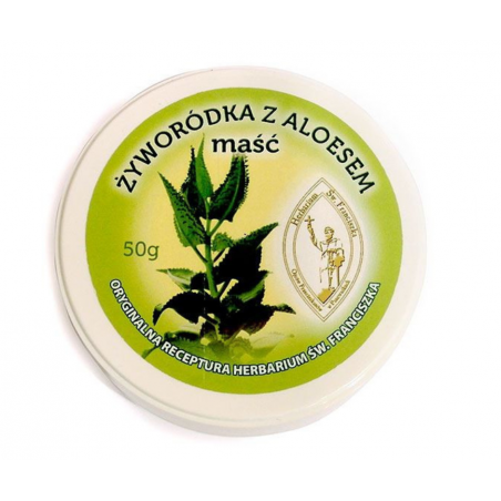 MAŚĆ żyworódka z aloesem 50g Herbarium św. Franciszka