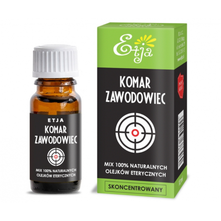 KOMAR ZAWODOWIEC mix olejków eterycznych 10ml Etja KOMAR ZAWODOWIEC mix olejków eterycznych 10ml Etja