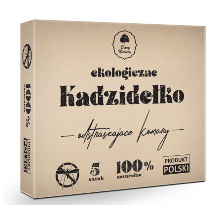 KADZIDEŁKO odstraszające komary 5 sztuk Dary Natury