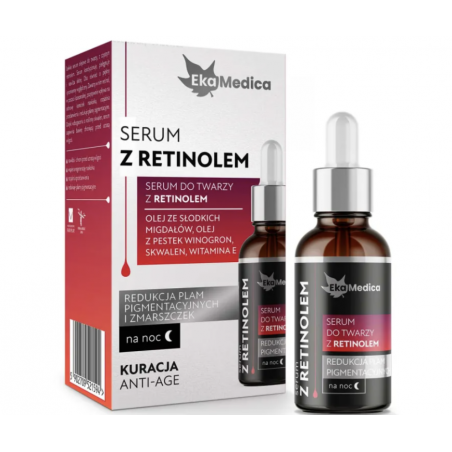 SERUM z retinolem. Na noc 20ml EkaMedica