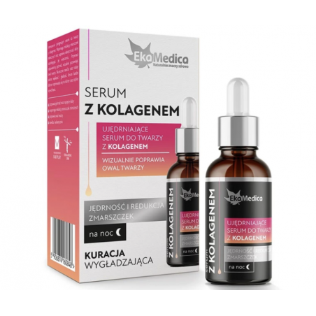 SERUM z kolagenem. Na noc 20ml EkaMedica