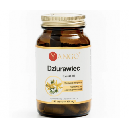 DZIURAWIEC 90 kapsułek roślinnych Yango