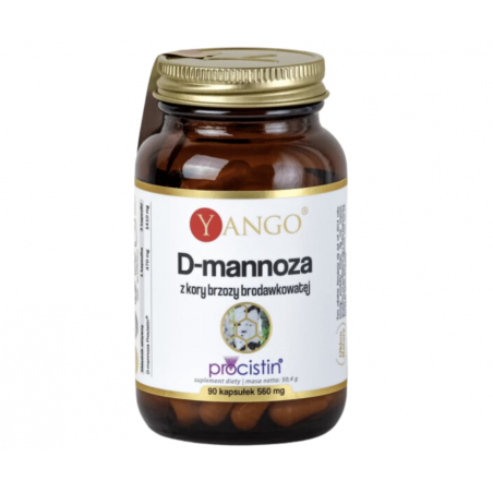 D-mannoza 90 kapsułek roślinnych Yango
