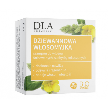 WŁOSOMYJKA  Dziewannowa (szampon w kostce) 35g DLA Kosmetyki