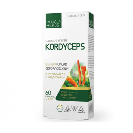 KORDYCEPS 60 kapsułek Medica Herbs