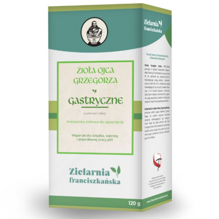 Zioła sypkie GASTRYCZNE -o.Grzegorz z Rychwałdu 120g
