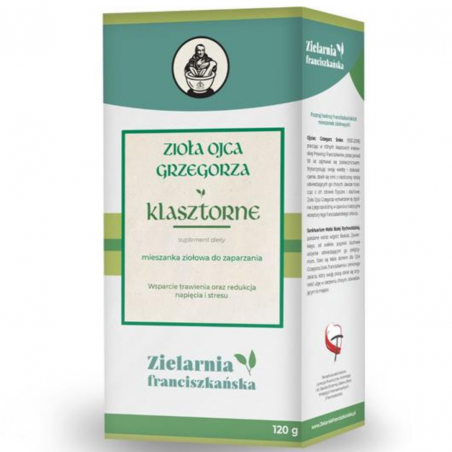 Zioła sypkie KLASZTORNE- O. Grzegorz z Rychwałdu 120g