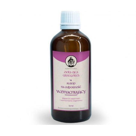 Syrop WZMACNIAJĄCY na odporność Ojca Grzegorza z Rychwałdu 210ml Syrop WZMACNIAJĄCY na odporność Ojca Grzegorza z Rychwałdu 210ml