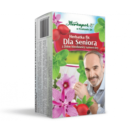 DLA SENIORA herbata w fixie Herbapol 20 saszetek
