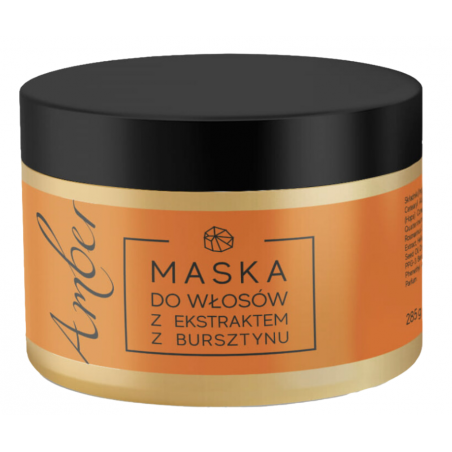 MASKA DO WŁOSÓW z bursztynem Amber 300g Avena