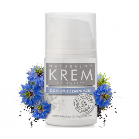 KREM do twarzy z czarnuszką 50ml E-Fiore