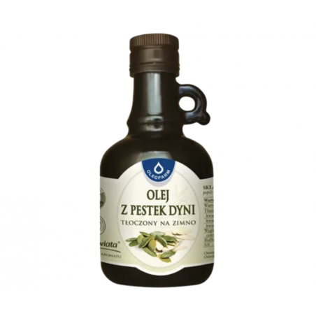 OLEJ Z PESTEK DYNI (spożywczy) 500 ml Oleofarm OLEJ Z PESTEK DYNI (spożywczy) 500 ml Oleofarm