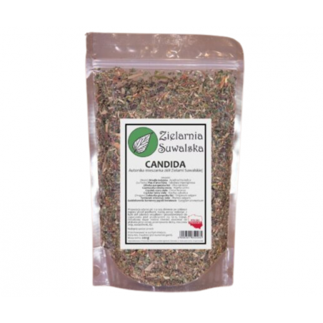 CANDIDA (zioła do zaparzania) 200g Zielarnia Suwalska CANDIDA (zioła do zaparzania) 200g Zielarnia Suwalska