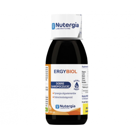 ERGYBIOL (zmęczenie, osłabienie) 150ml Nutergia