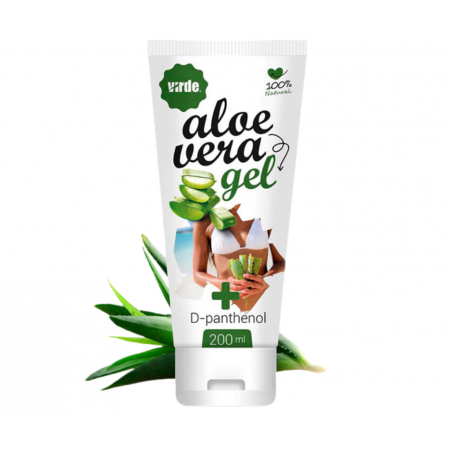 ALOE VERA gel + D-panthenol 200ml VIRDE