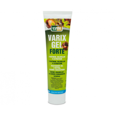 VARIX GEL FORTE (Żel kasztanowy z rutyną) 100ml VIRDE