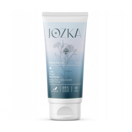 KREM DO RĄK ze ślazem, werbeną i lnem (nawilżenie i wygładzenie) Jozka 100ml