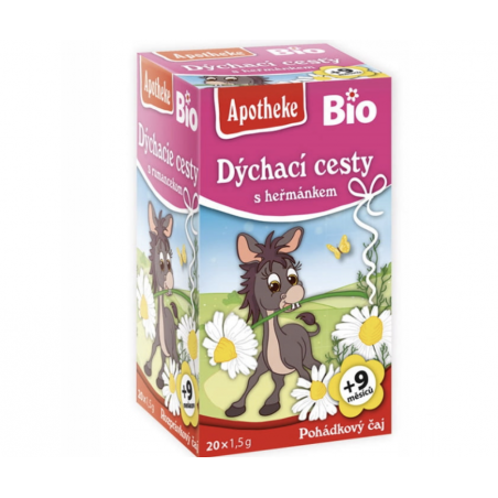 Na drogi oddechowe z rumiankiem HERBATKA DLA DZIECI Apotheke