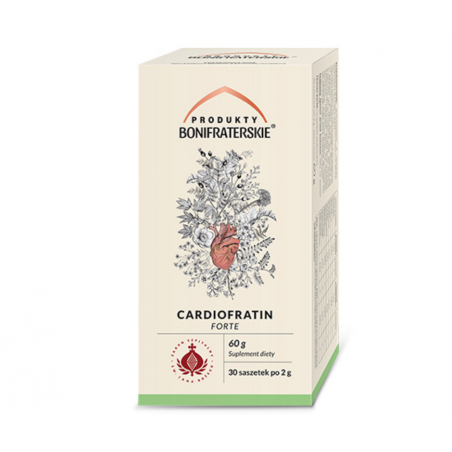 CARDIOFRATIN FORTE  mieszanka ziołowa w saszetkach Produkty Bonifraterskie