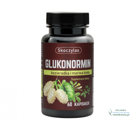 GLUKONORMIN (kozieradka i morwa biała) Skoczylas 60 kapsułek wegetariańskich