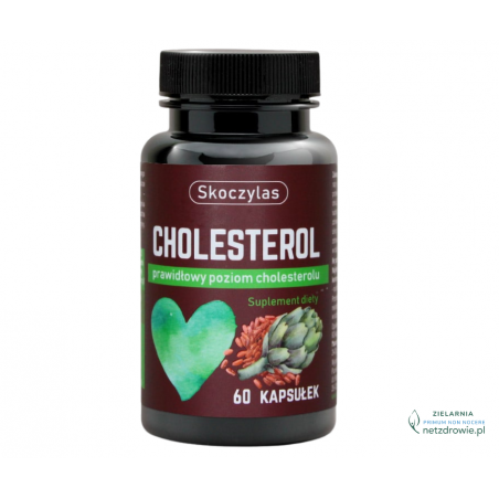 CHOLESTEROL (kozieradka, karczoch zwyczajny, czerwony ryż) Skoczylas 60 kapsułek wegetariańskich