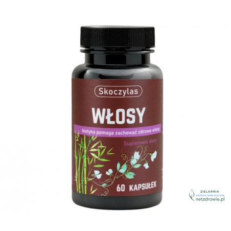 WŁOSY (biotyna) Skoczylas 60 kapsułek