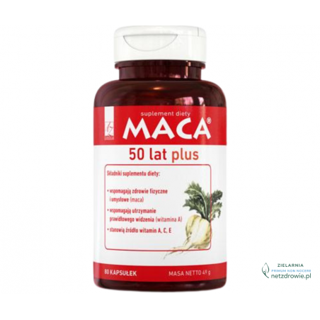 MACA 50 lat plus 80 sztuk A-Z Medica