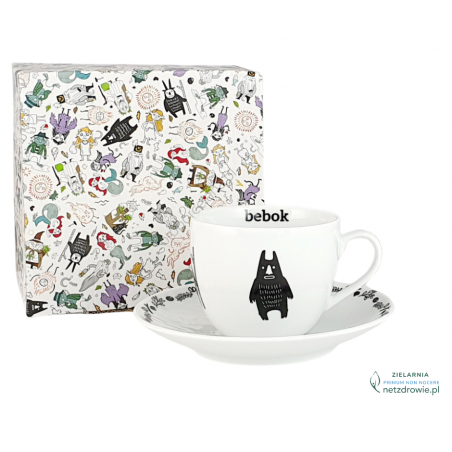 BEBOK Filiżanka ze spodkiem 320ml