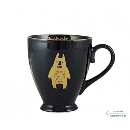 BEBOK Gold czarny kubek 350ml