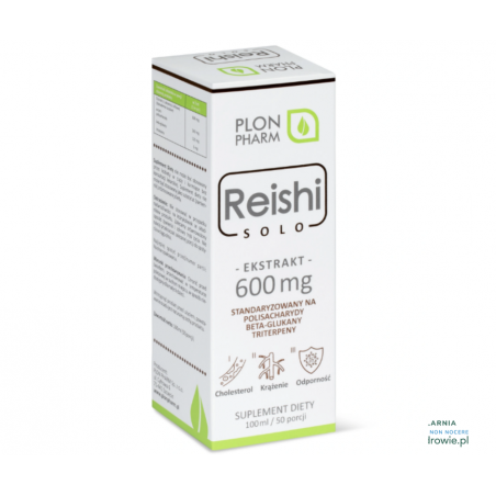 REISHI Solo ekstrakt (Ganoderma Lucidum) 100ml Plon Pharm