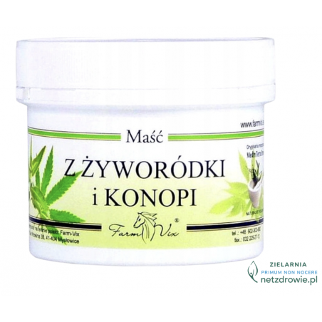 MAŚĆ z żyworódki i konopi 150ml Farm-Vix