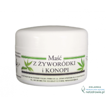 MAŚĆ z żyworódki i konopi 50ml Farm-Vix
