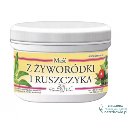 MAŚĆ z żyworódki i ruszczyka 50ml Farm-Vix