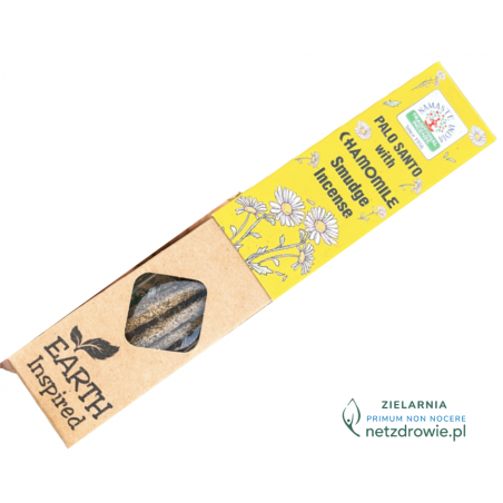 Indyjskie Kadzidełka Namaste India – Kadzidło Palo Santo z rumiankiem