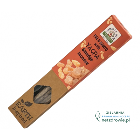 Indyjskie Kadzidełka Namaste India – Kadzidło Palo Santo z YAGRA