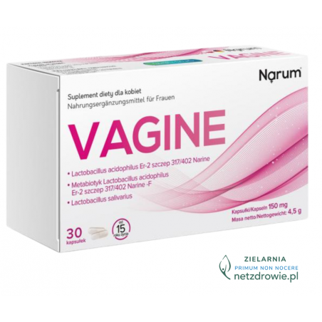 NARUM VAGINE probiotyk 150 mg | 30 kapsułek
