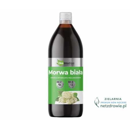 MORWA BIAŁA sok 500ml EkaMedica
