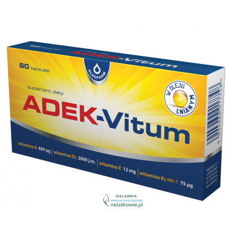 ADEK Vitum 60 kapsułek Oleofarm