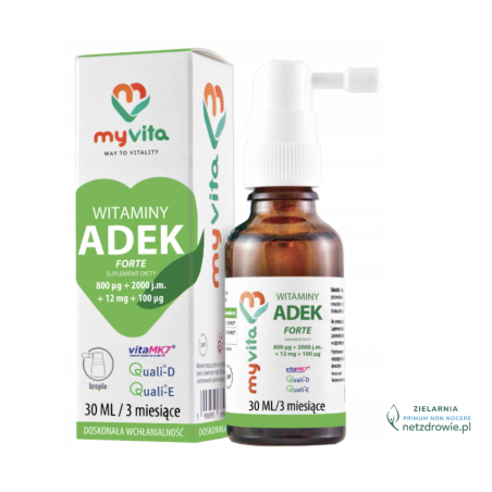 Witaminy ADEK Forte krople 30 ml MyVita