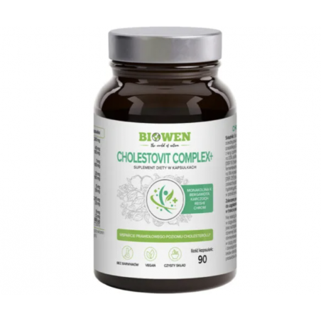 Cholestovit Complex+ (cholesterol) 90 kapsułek Biowen