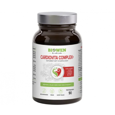 Cardiovita Complex+ 90 kapsułek Biowen
