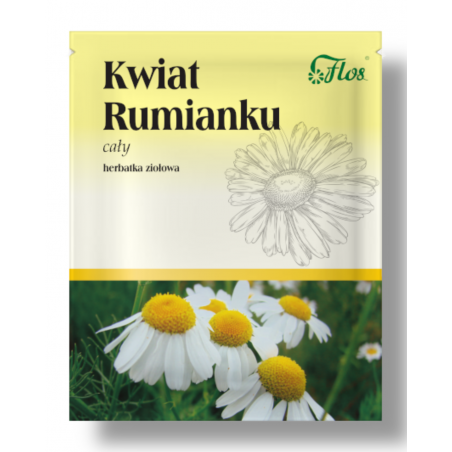 FLOS zioła sypkie RUMIANEK kwiat cały  50g