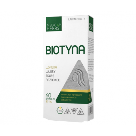 BIOTYNA (włosy, skóra, paznokcie) 60 kapsułek Medica Herbs
